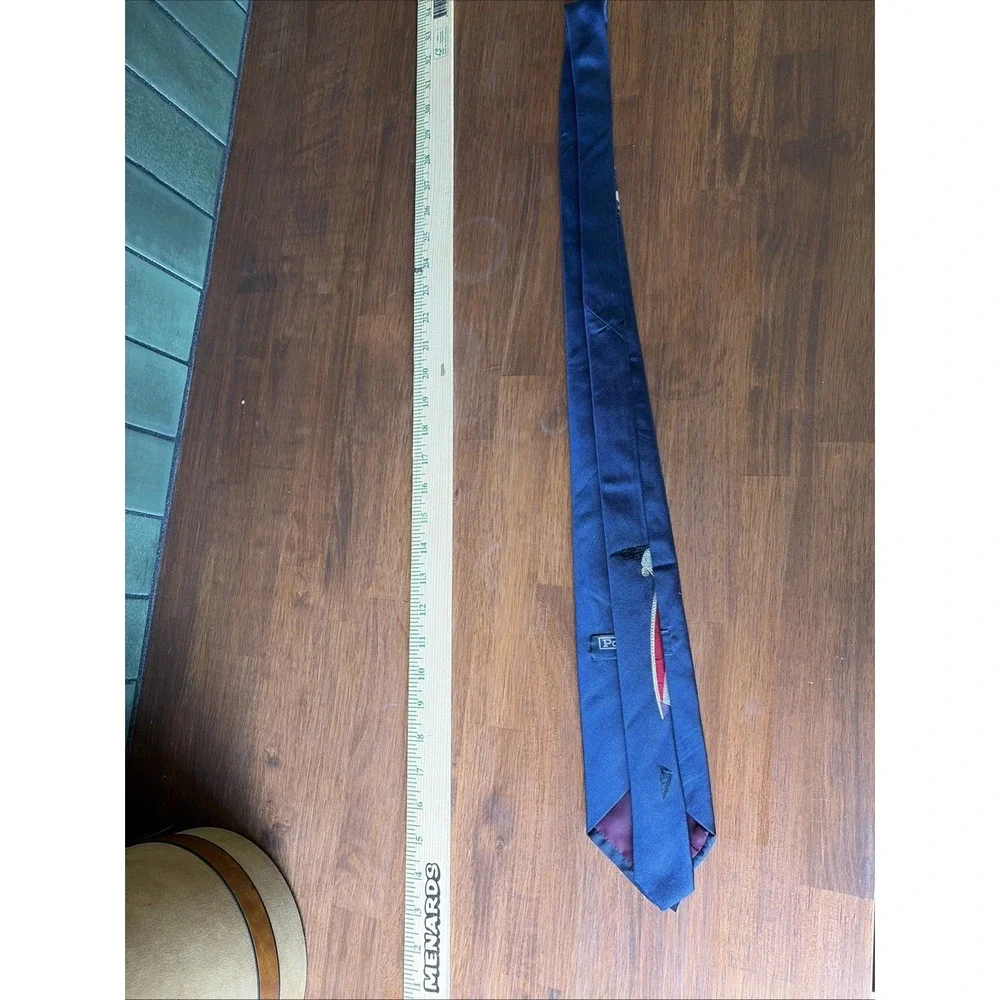 Vintage Polo Ralph Lauren Tie Blue Sailing Boats Sailboat Mens‎ 100% Silk Yact